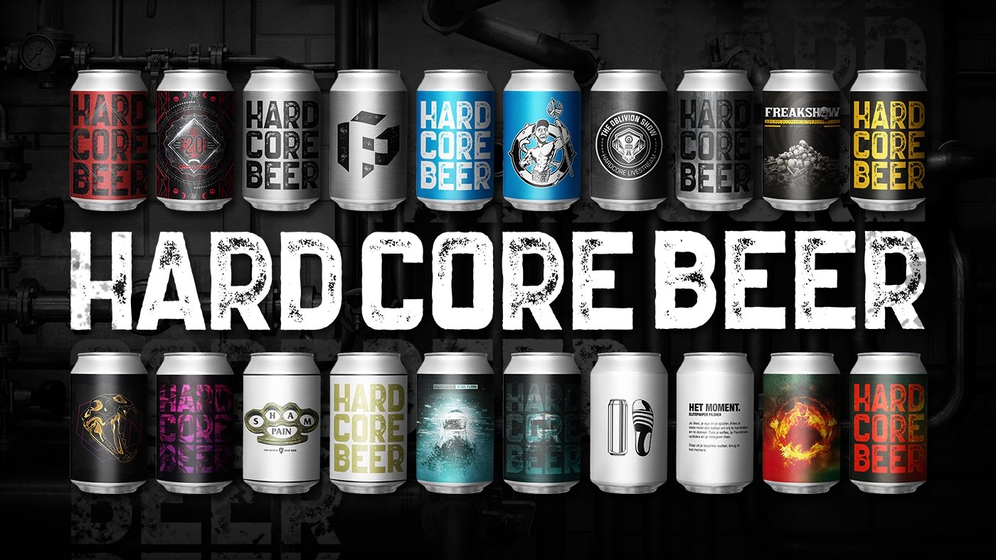 HARD CORE BEER - hardcorebeer.nl - Premium craft beer for Hardcore Heads worldwide