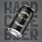 TRIPEL THREAT - LTD EDITION CRAFT BEER - CUSTOM BEER CAN LABEL DESIGN BY KAMART - hardcorebeer.nl - Premium craft beer for Hardcore Heads worldwide.